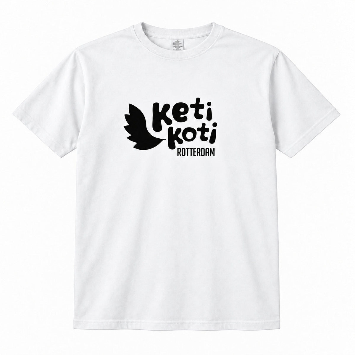 Wit Keti Koti Rotterdam T-shirt zonder jaartal