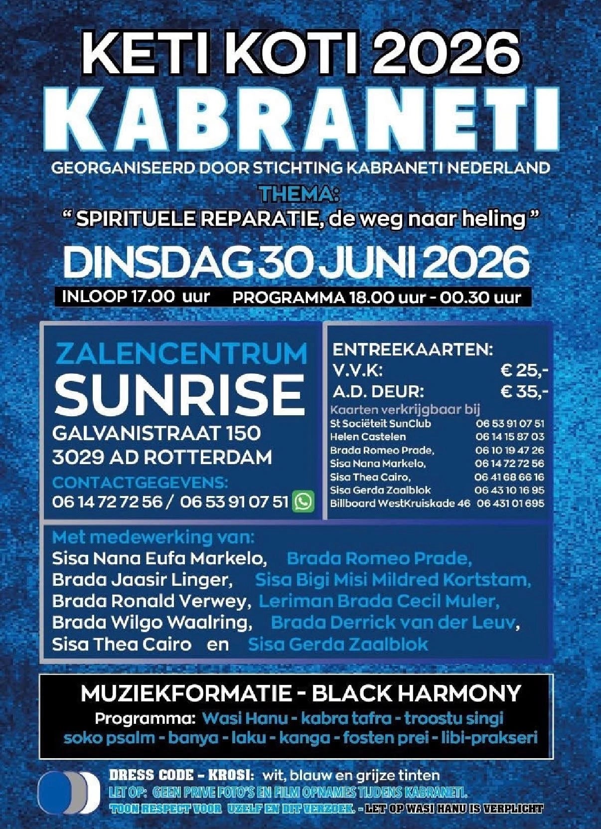 Kabra Neti 2026 flyer