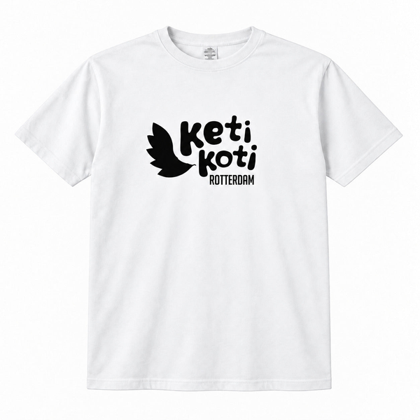 Wit Keti Koti Rotterdam T-shirt zonder jaartal